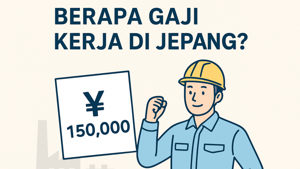 berapa gaji kerja di pabrik jepang